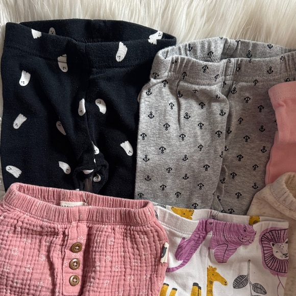 6 Pairs of 0-3 Month Baby Pants - Picture 4 of 4